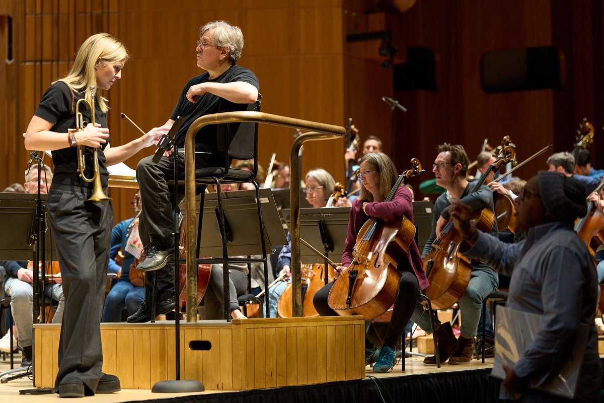 Behind the scenes from last night’s rehearsal for the upcoming UK premiere of my trumpet concerto at the <a href="/BarbicanCentre/">Barbican Centre</a>, featuring the incredible <a href="/alisonbalsom/">Alison Balsom</a>. Capturing moments of preparation and dedication with Alison and the <a href="/londonsymphony/">London Symphony Orchestra</a> conducted by Sir Antonio Pappano
