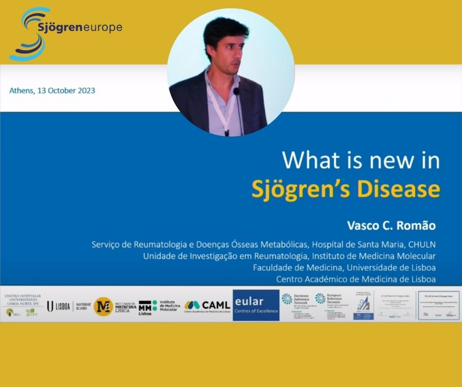 Advances in Sjögren's research have been notorious in most recent years, giving us hope for a brighter future.
We are happy to share with you a presentation by Prof Vasco Romão: youtu.be/YQgQ0WFc7hA?si…
#SjögrensAwarenessMonth #Sjögren #SjögrenDisease #patientsmatter