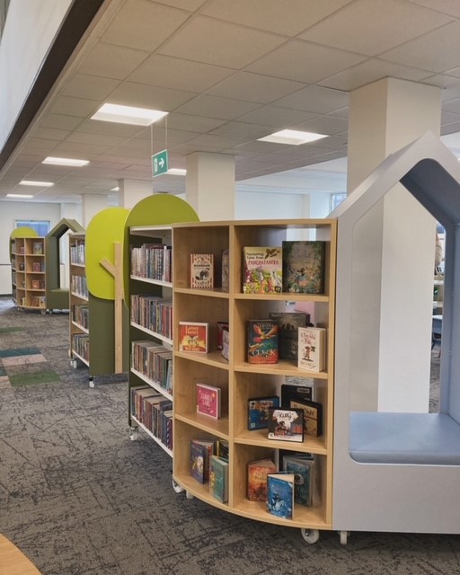 A sneaky peek at the changes happening to the Central Library! #LoveLibraries @ActiveLuton @lutoncouncil