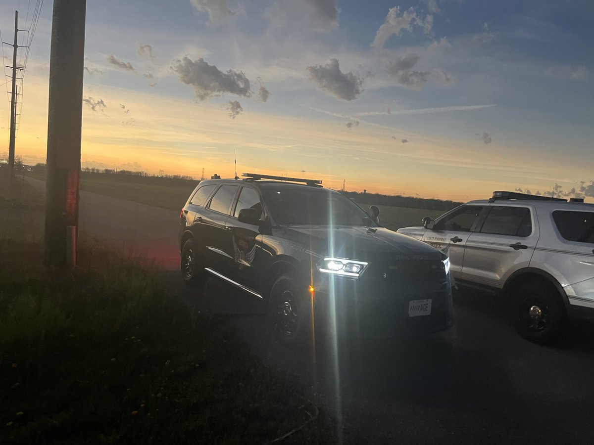 OSHP_SWOhio's tweet photo. Yesterday, @OSHP personnel and our safety service partners were ready for the highly anticipated #Eclipse24! We were happy to provide service with a purpose for our Ohio residents and those who visited our state to witness yesterday's rare event! ๐๐ #UntilNextTime https://t.co/hqULKfN2pO