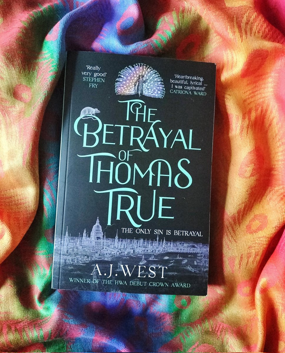 What have you done to me, @AJWestAuthor? I'm a mess! I couldn't have loved #TheBetrayalOfThomasTrue any more; I laughed, I held my breath and I wept UGLY tears! Exciting, evocative, heartbreaking and so, so beautiful. Thomas and Gabriel will be in my heart forever! @OrendaBooks