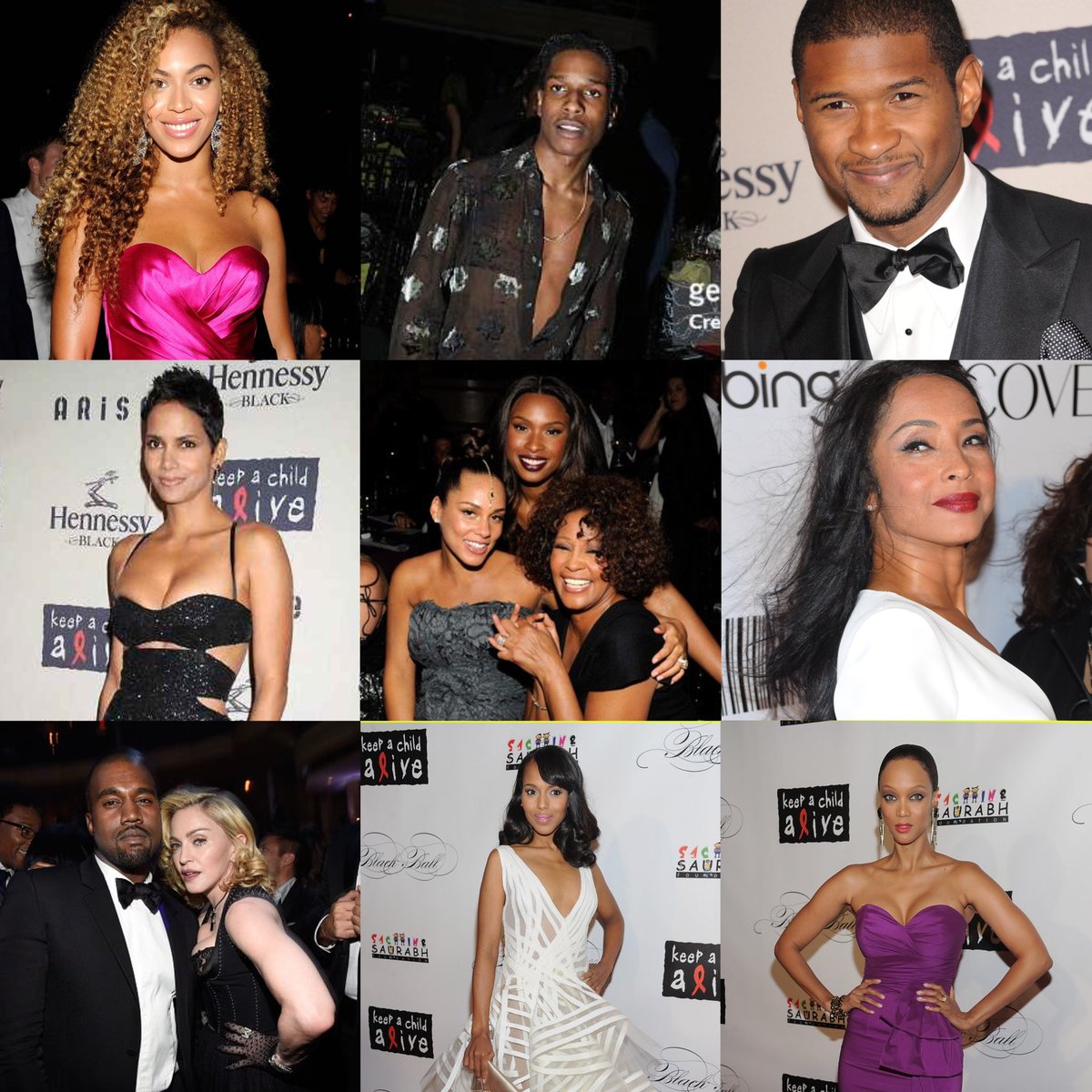 Alicia Keys’ Keep a Child Alive annual Black Ball and some of her guests