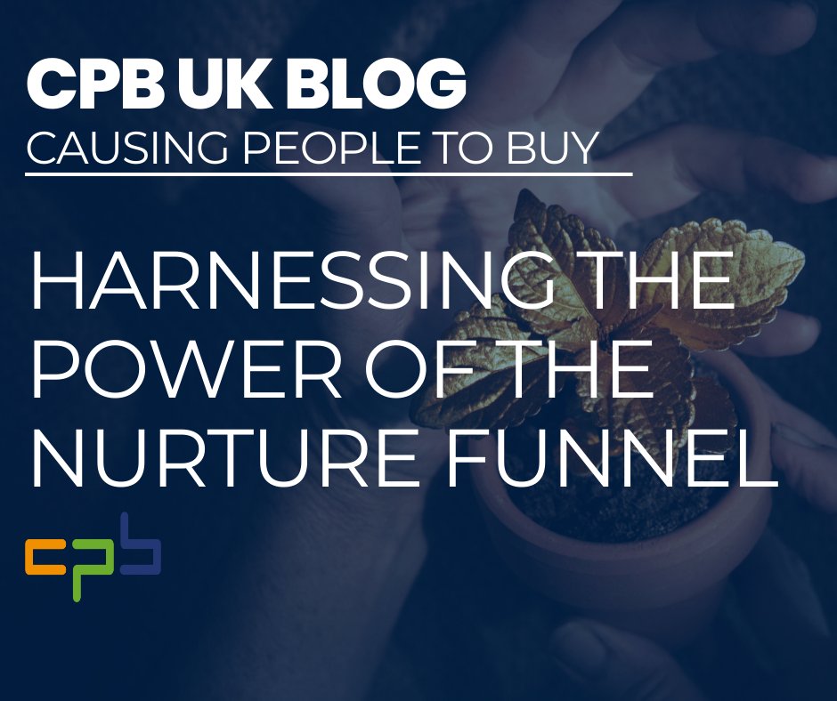 Lead nurture is the key to building pipeline growth, read all about it in this month's edition of our blog Causing People to Buy...

ow.ly/hnof50Rbrv6

#buildforthefuture #leadnurture #nurturefunnel #leadgeneration #maximisesalespotential #pipelinegrowth