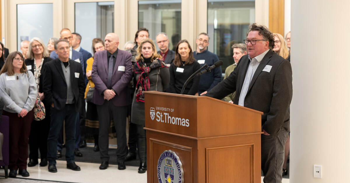 'While our greatest assets are incredible @UofStThomasMN students, faculty and staff who enliven our programs, we can not underestimate the added energy of the state-of-the-art facilities in which we now thrive.' -- Don Weinkauf, Dean, @UST_Engineering. look.stthomas.edu/view/512574444/