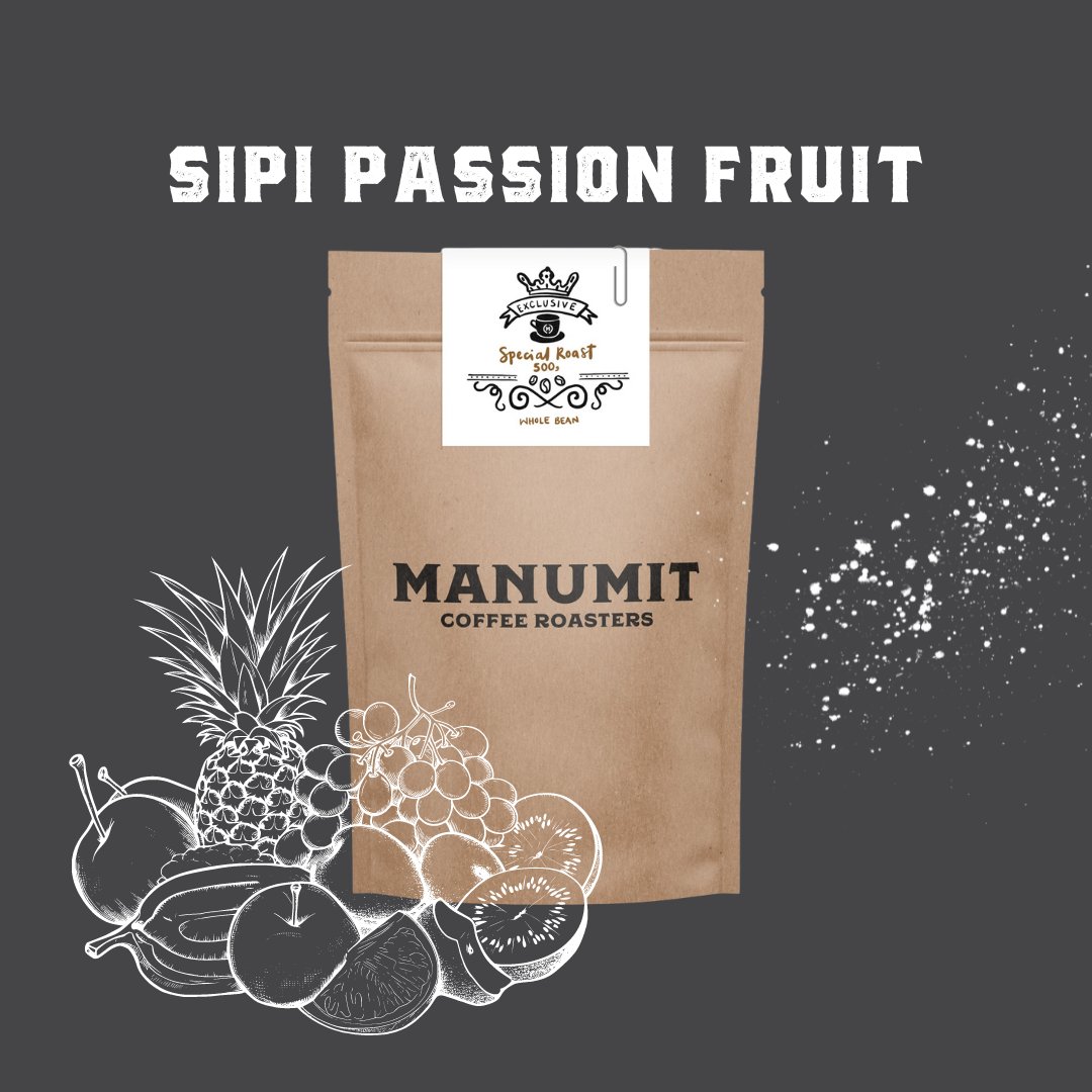 NEW SPECIAL ROAST ALERT!🚨 SIPI PASSION FRUIT, a unique coffee sourced from Tangwen, Sipi region, Eastern Uganda. This brew offers a flavour journey like no other, with notes of candy and tropical fruit salad. Don't miss out—order yours now! manumitcoffee.co.uk/collections/co……