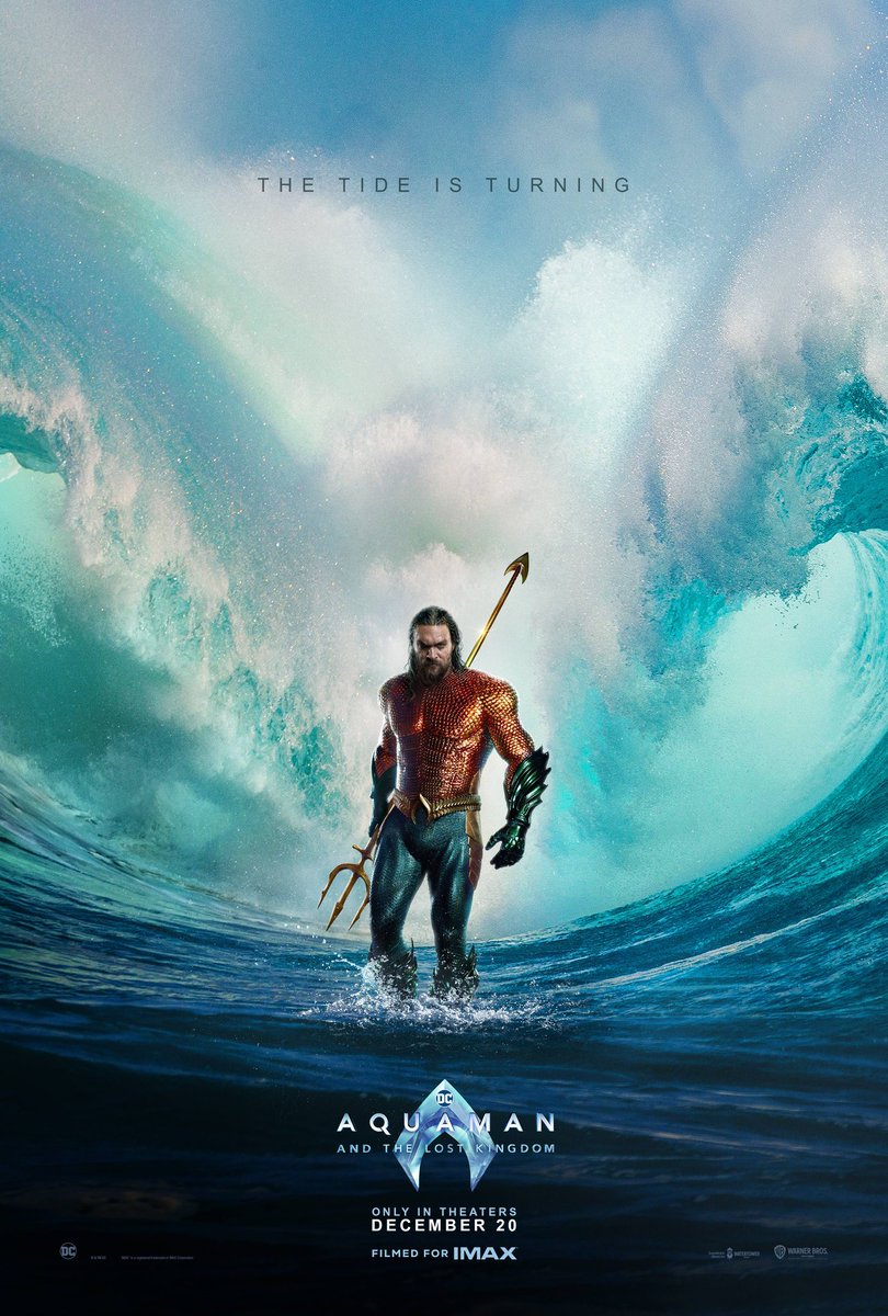 Yes. Thats right. Our first feature this week is the finale to the entire DCEU…Aquaman and The Lost Kingdom. #aquamanandthelostkingdom #aquaman #dceu #jasonmomoa #patrickwilson #jameswan #podcast #moviepodcast #twodudesonedoublefeature