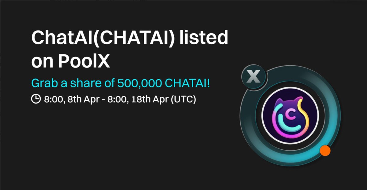 Sajid072i's tweet photo. π¨ #Bitget has just launched it's inaugural PoolX project, $CHATAI, an #AI-powered social and #Gaming platform on #Solana. π₯
βοΈ Landing PageοΌhttps://t.co/Qe7VSKceqr
βοΈ Announcement: https://t.co/qlTePPkSg9
#BitgetPoolX #CHATAIListBitget @bitgetglobal @BitgetBuilders https://t.co/TdxP5qcTjh