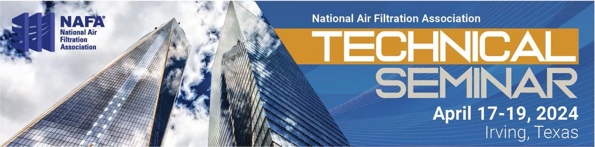 permatron's tweet photo. Using Air Cleaning Devices with ASHRAE Standard 241, April 18. This new Standard “Control of Infectious Aerosols” covers  reduced risk during Pandemics -- Michael Corbat, CAFS, VP of Engineering, Rensa Filtration
#PermatronAirFilters #RensaFiltration #NAFA2024 https://t.co/TmgqzrguiJ
