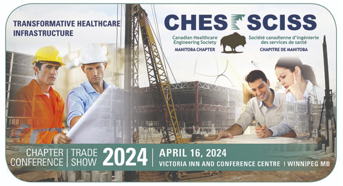 Join Jason Turner at the Canadian Healthcare Engineering Society #CHES Transformative Healthcare Infrastructure conference on Tues April 16, at the Victoria Inn, booth #15. Ask him & his colleagues about anything related to #healthcare & #airFiltration
#cleanair
#hospitals
#IAQ