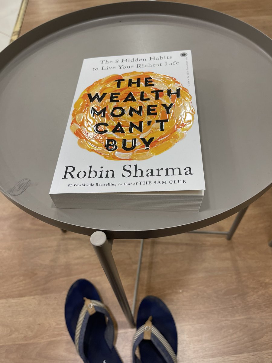 Feel blessed to read this book on publication day.
It’s being delivered to my dear Dad in hospital. What better time for him to read my note to him and @RobinSharma words demonstrating he’s always been a millionaire to me, JCx
#TheWealthMoneyCantBuy #DadLove #PrayersPlease