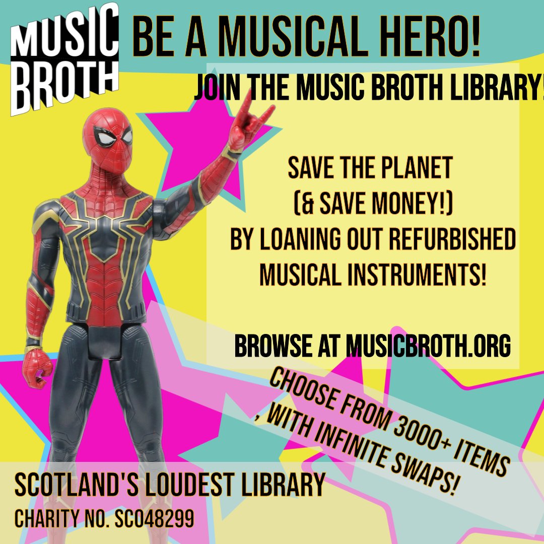 Saving the world, one instrument at a time! Choose from our library of 3000+ lovingly-refurbished instruments, with infinite swaps. Join the Music Broth library at Musicbroth.org #musicaljourney #repairreuse #savetheworld #welovemusic #musicisforeveryone