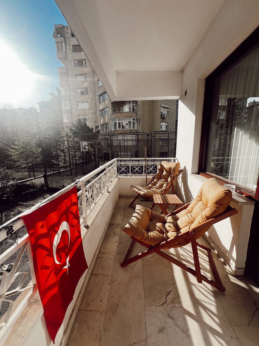 Balkon sezonu açılmıştır 🙌🏼🥰