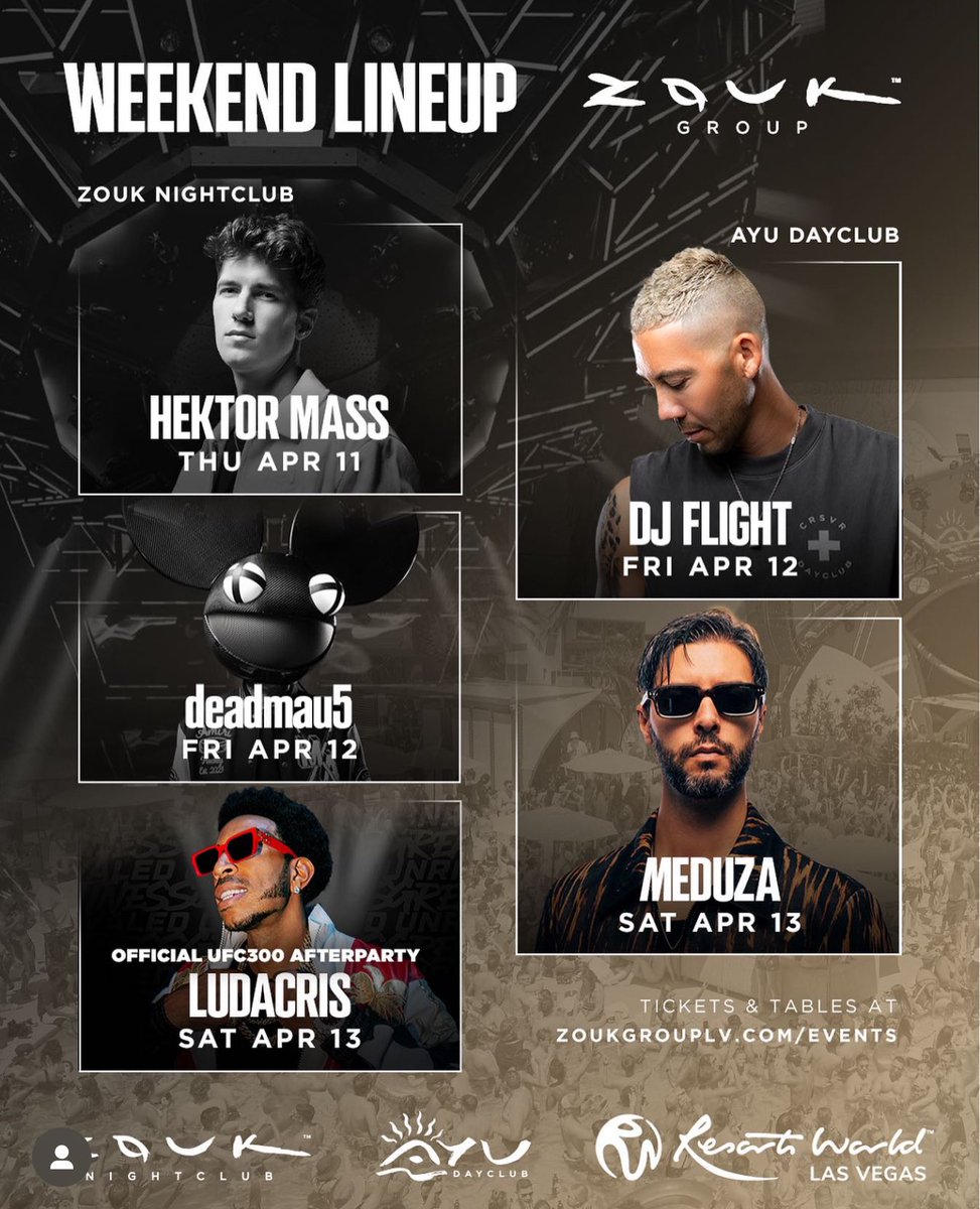 Can’t be more excited for my first headline show in Las Vegas! See you Thursday🔥