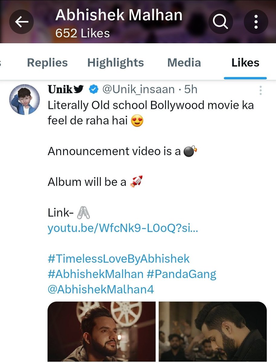 Liked by ........ 👀 @AbhishekMalhan4 💌 #AbhishekMalhan #PandaGang