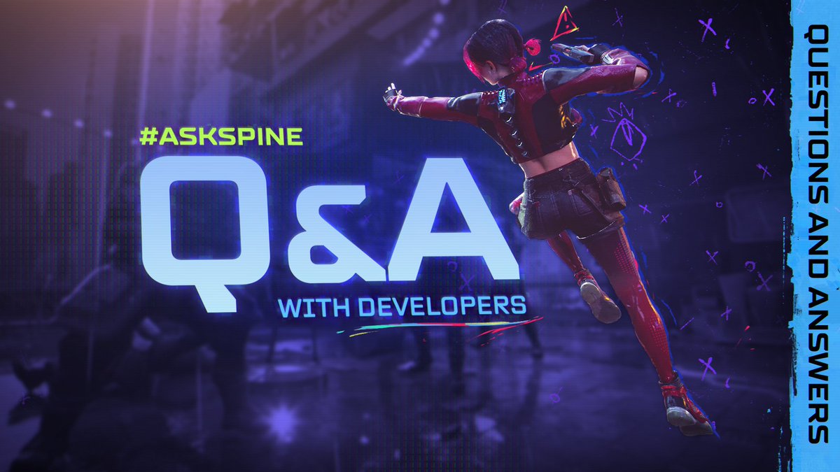 Got a question for the SPINE dev team❓ Drop it below in the replies. We'll do our best to answer 'em all. #askSPINE #playSPINE #QandA
