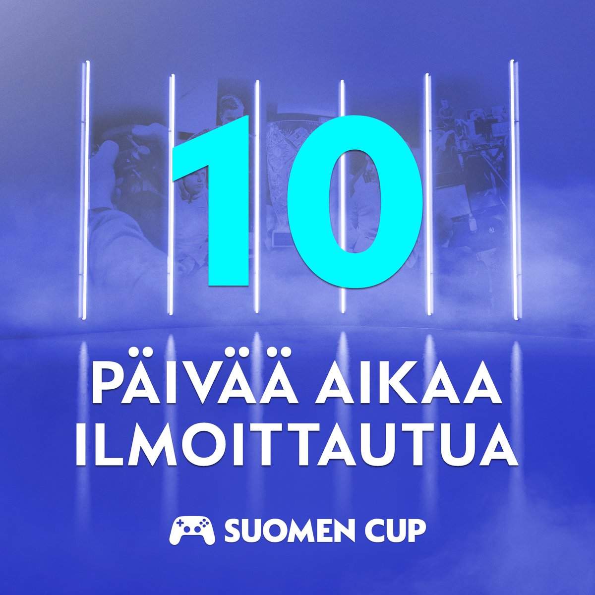 🔟 𝙥𝙖̈𝙞𝙫𝙖̈𝙖̈ 𝙖𝙞𝙠𝙖𝙖!

Ilmoittautuminen e-jalkapallon Suomen Cupiin on auki 18.4. klo 23.59 saakka.

Ilmoittaudu mukaan👇🏼
palloliitto.fi/ajankohtaista/…

#EAFC24 #Esportsfi #SuomenCup