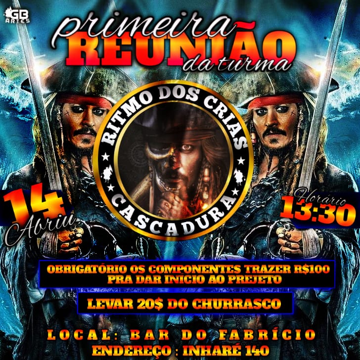 Pra quem duvidou vai tomando !! 

Domingo é logo ali  🎭🏴‍☠️🥳💪