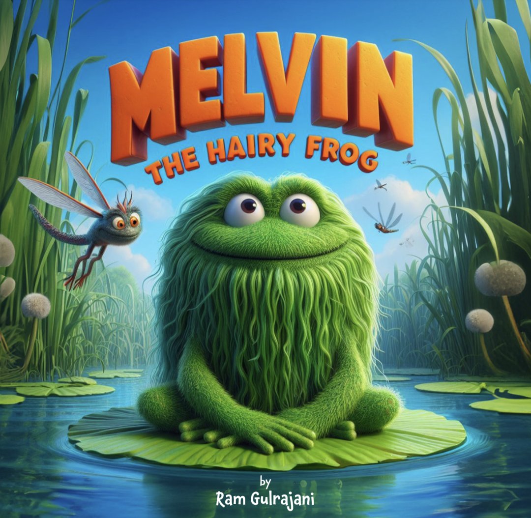 The #PerfectGift for a child's #birthday or as a #treat
#MelvinTheHairyFrog
Available in your local @Amazon store