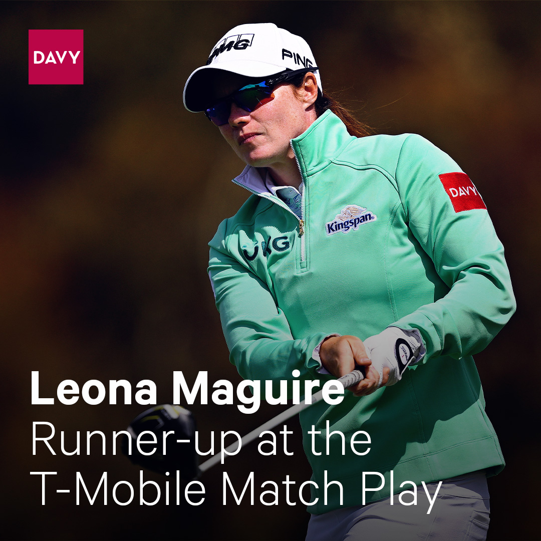 Huge congratulations to our Davy Brand Ambassador, @leona_maguire, on finishing runner-up at the T-Mobile Match Play last Sunday. Great playing Leona! Davy, supporting young Irish athletes. #matchplay #golf #teamdavy