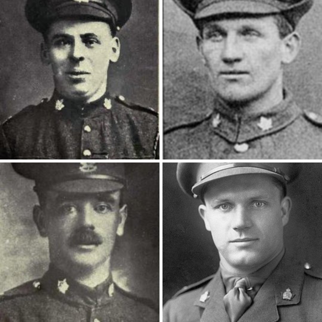 During the Battle of Vimy Ridge, four Canadians earned the Victoria Cross for bravery. Two survived the battle, but only one survived the war. These are their stories (L-R clockwise) #VimyRidgeDay William Johnstone Milne Milne was born in Scotland in 1892 and came to Canada…