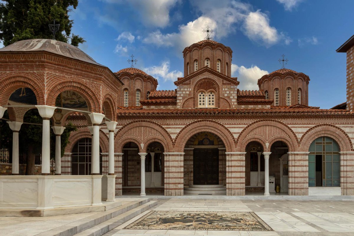 It’s #traveltuesday at  #holymonasteryoftheannunciation in #ormylia, #greece, a Byzantine monastery with a contemporary mission. Read my article to learn more rb.gy/s2t48g.

#greekmonastery #greekmonasteries #ormyliamonastery #travelwritersuniversity #ifwtw1 @ifwtwa1