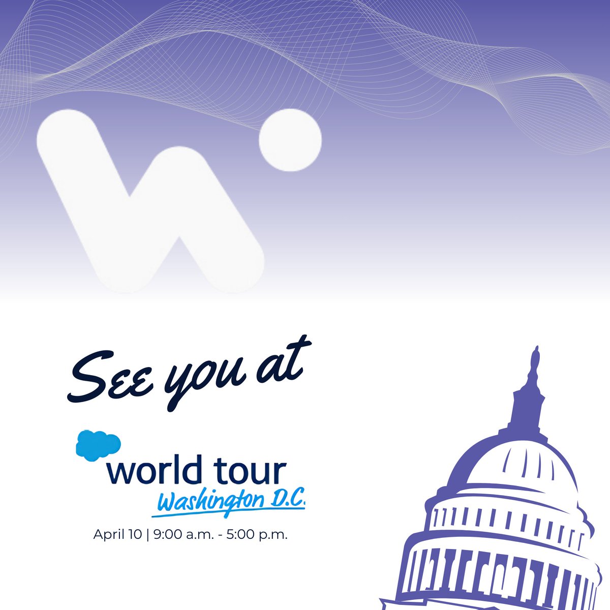 We are excited to attend World Tour D.C. 2024 and look forward to connecting with our partners and networking with Salesforce innovators and trailblazers!

#waditek #worldtourdc #worldtourdc2024 #salesforceDC #salesforce