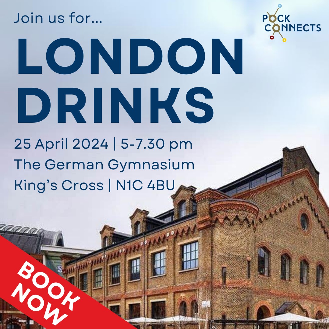 Places filling fast for our Pock Connects @PSFbiznetwork drinks in london on 25th April. Book now to avoid disappointment.  Open to all in our @PockSchool community.