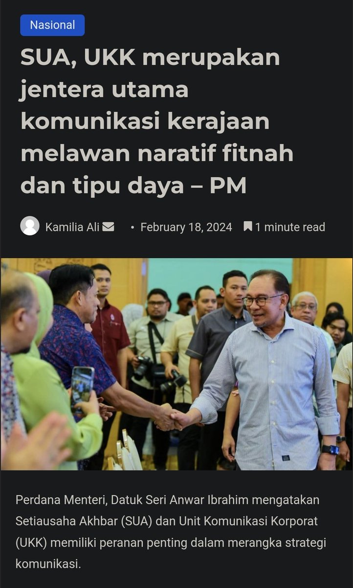 StratCommX's tweet photo. KARTEL JAPEN

(1/1) Lama jugak simpan teh ni, bleh buat modal menyembang raya2 ni 😁

🕹️ Isu penting anon ni highlight adalah isu komunikasi kerajaan melibatkan UKK dan penjawatan di bawah @JPenerangan yg memenuhkan UKK di kesemua jabatan atau kementerian. 

🕹️ Mungkin apa yg anon ni kongsi, isu lama yg dh jadi barah, yg memerlukan kerajaan utk revamp sepenuhnya sistem penjawatan dlm kerajaan.

💥 Alang2 sambil bakar lemang, sambil masak rendang, bleh baca2 slow utk fahamkan isu.

🕹️ Bab incompetent tu satu hal, tapi bila tak competent, jabatan dh tak nak, diorg terpaksa naikkan ke gred baru (bukan turunkan) asal bleh get rid yg incompetent tu seberapa segera. Yg ni melampau lah. Bende dh rampant katanya.

Bukan saja tak menyelesaikan masalah, malah bawa masalah tu ke jabatan lain 😢