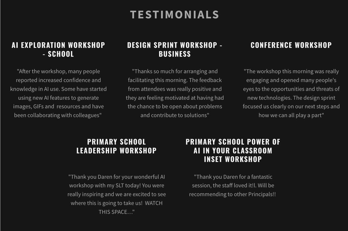 Prepping for another staff training workshop tomorrow in Hull when a big thank you dropped into my inbox from the INSET session I ran yesterday. This prompted me to share just some of the testimonials from events I have facilitated this year. #Workshops #Training…