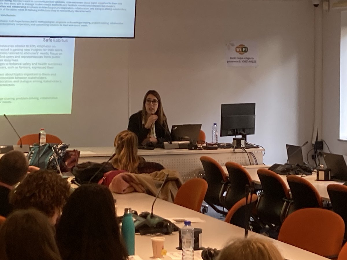 ⭐️ Exciting update on farm safety in Europe! The @SafeHabitus_eu CoP meeting is underway 🚀 We are pleased to announce that @patri_marsa, AEIDL's expert, presented an update on the monitoring of the social innovation process 🌍 Don't miss anything 👉 safehabitus.eu