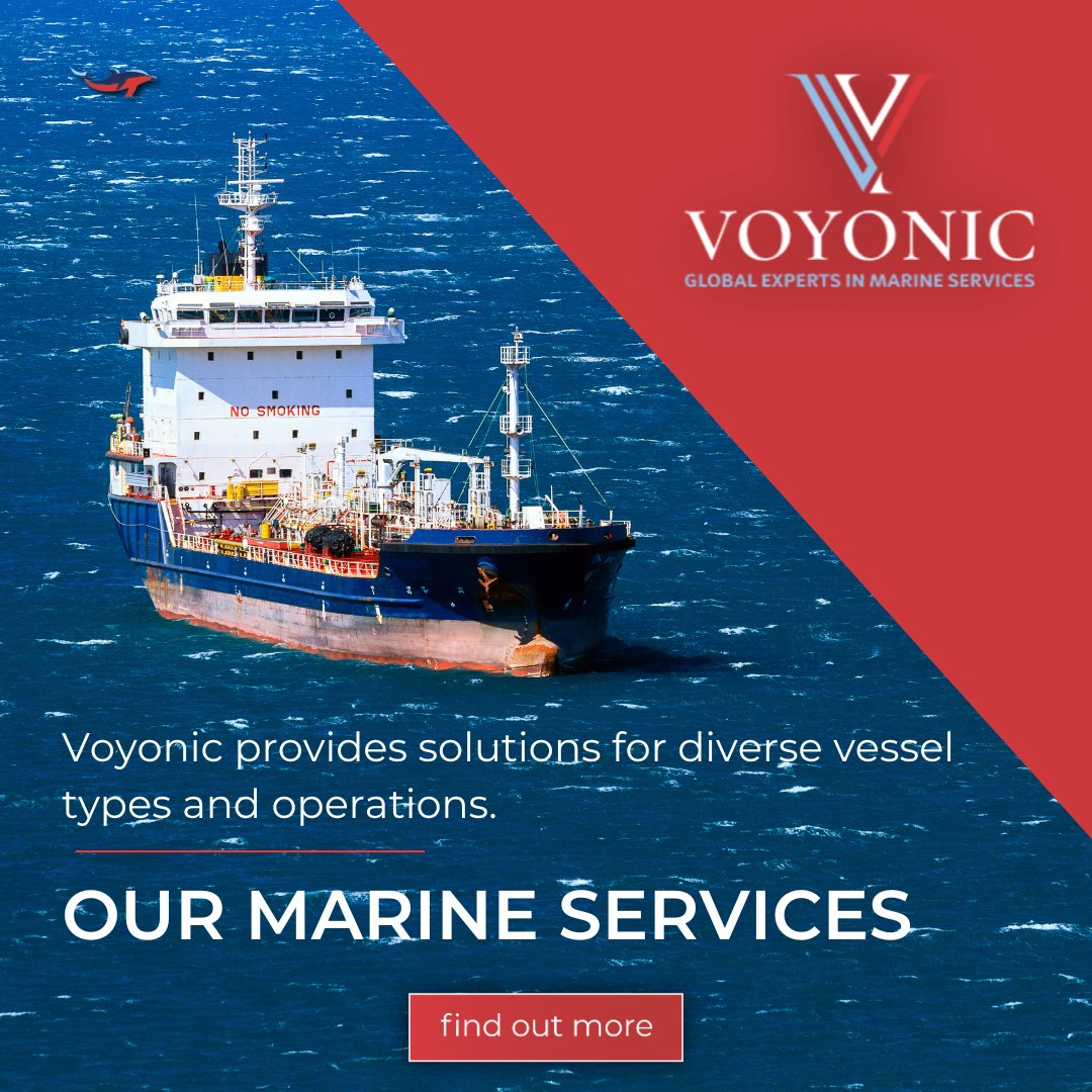 The Voyonic group of companies stands as a reliable partner for all marine operators, offering tailored solutions irrespective of vessel type. bit.ly/3H5L0vB #marineservices