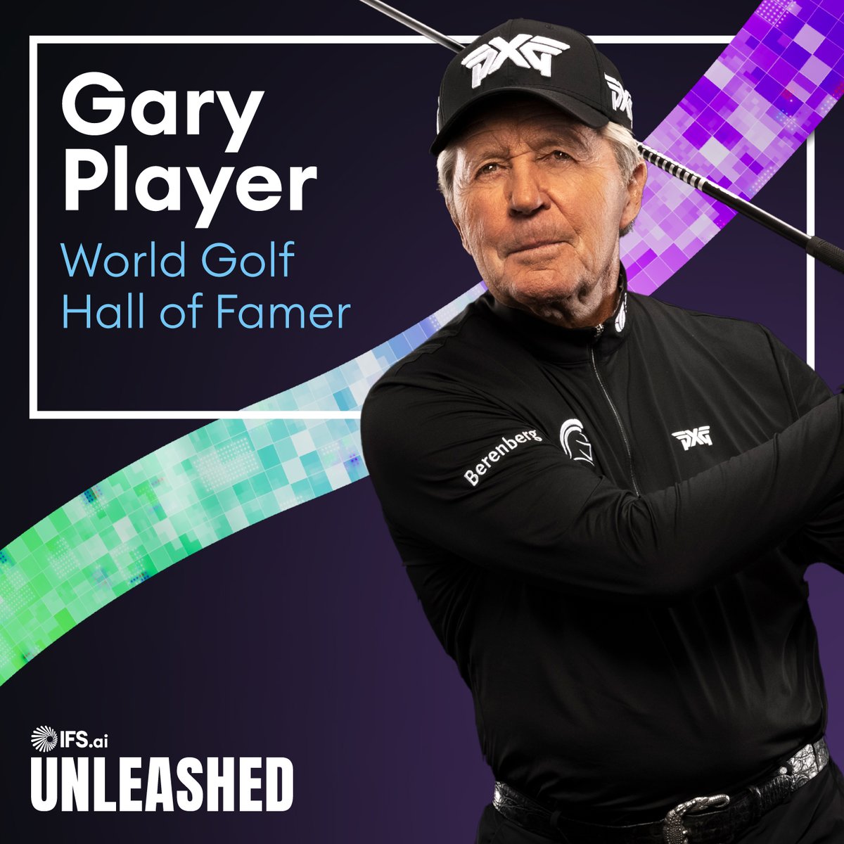 Golf legend @GaryPlayer will join us at #IFSUnleashed 2024 in Orlando! With a legacy of 18 Major wins and a global impact on golf course design, Player exemplifies the art of diversification in sports. Join us to hear the Black Knight share his inspiring journey and insights.