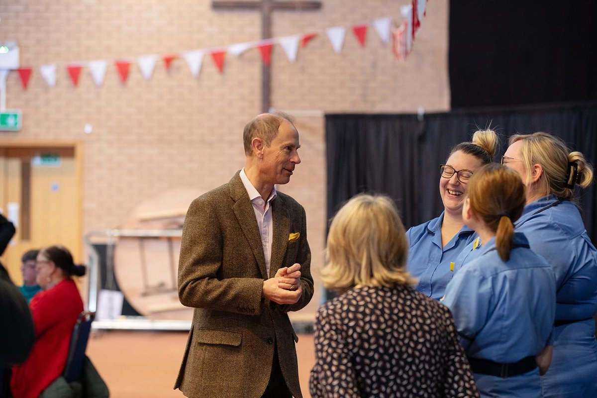Our community stroke team has been commended for its work by the Duke and Duchess of Edinburgh on a recent visit to the region. Their Royal Highnesses met the Community Stroke Team during a visit to the Rising Brook Community Church in Stafford last month.