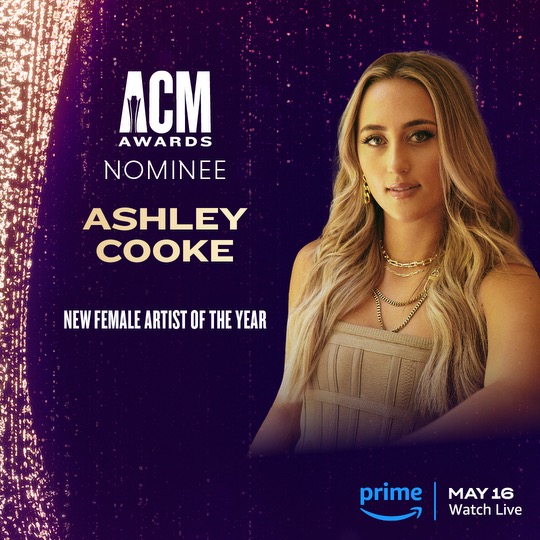 what a freakin week. nominated for new female at the @acmawards 🥹 see ya in frisco! #ACMAwards