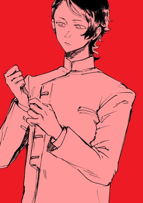 「long sleeves red theme」 illustration images(Latest)