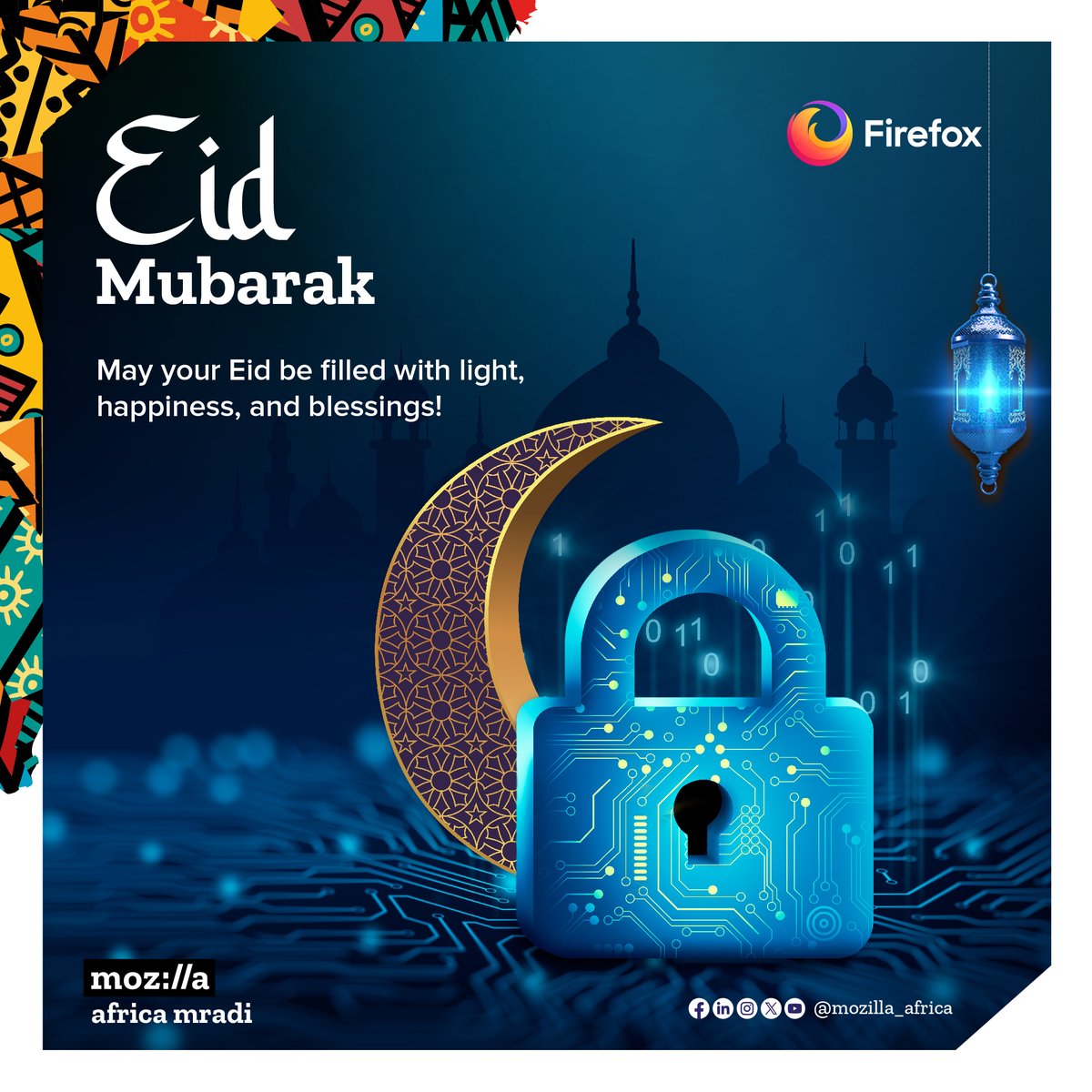 May this Eid bring you and your loved ones light, happiness, and countless blessings. May your homes be filled with laughter, delicious meals, and cherished moments of togetherness.

#EidMubarak #Eid #MozillaAfricaMradi