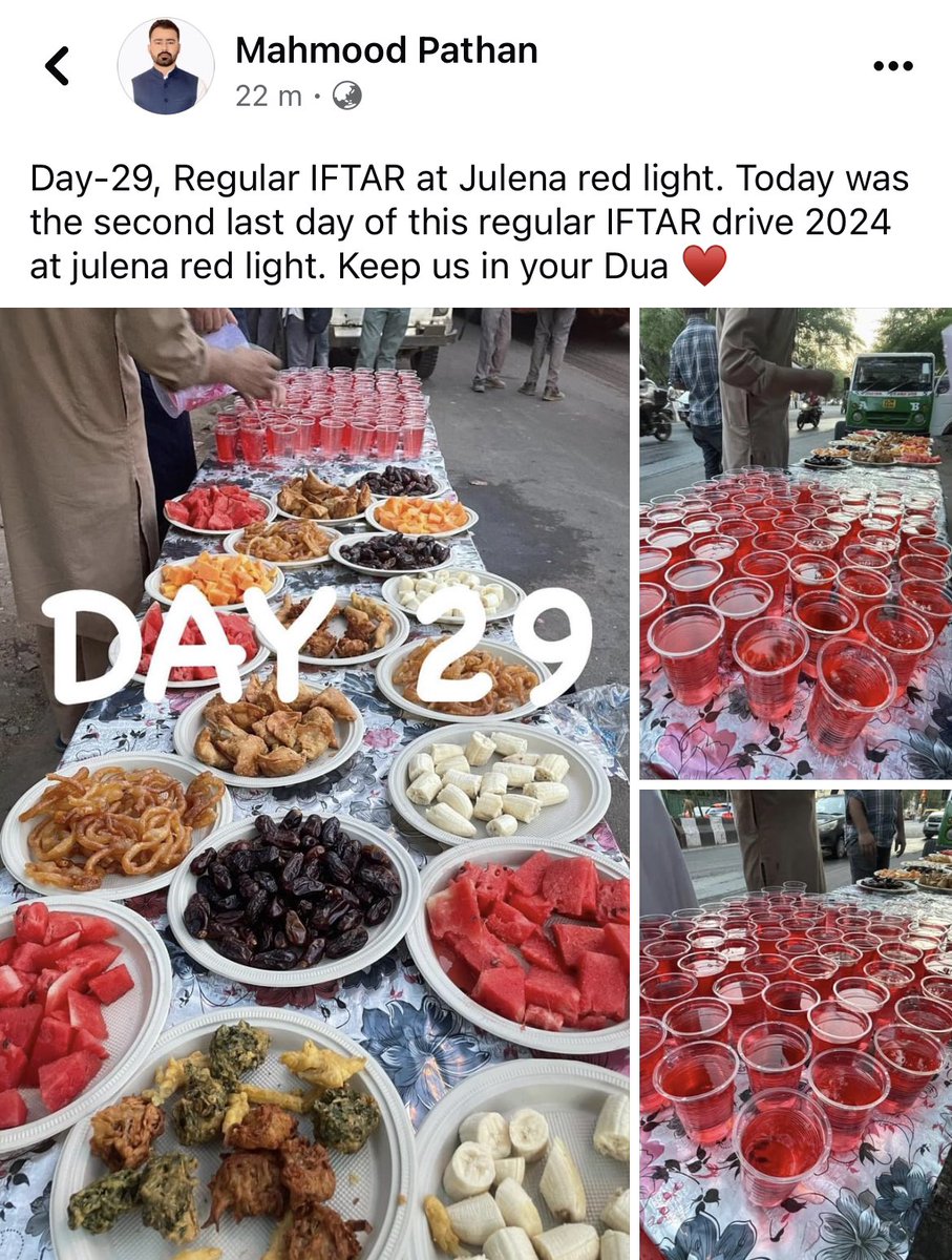 Day-29, Regular IFTAR at Julena Red Light👇