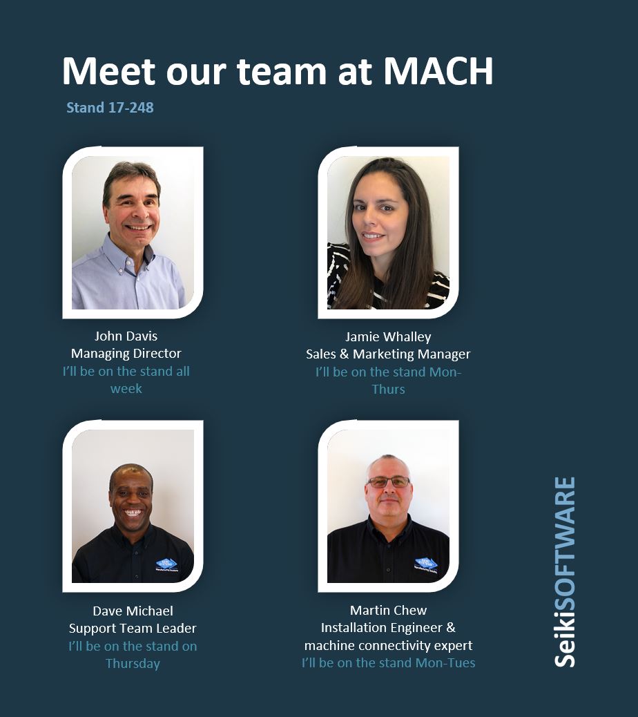 SeikiSoftware's tweet image. We&apos;re more than a software vendor, we’re a full-service solution provider. That&apos;s why we think it&apos;s so important for you to be able to meet and get to know our team and #MACH2024 is your best opportunity to do that!

We&apos;ll be on stand 17-248. See you there!

#ukmfg