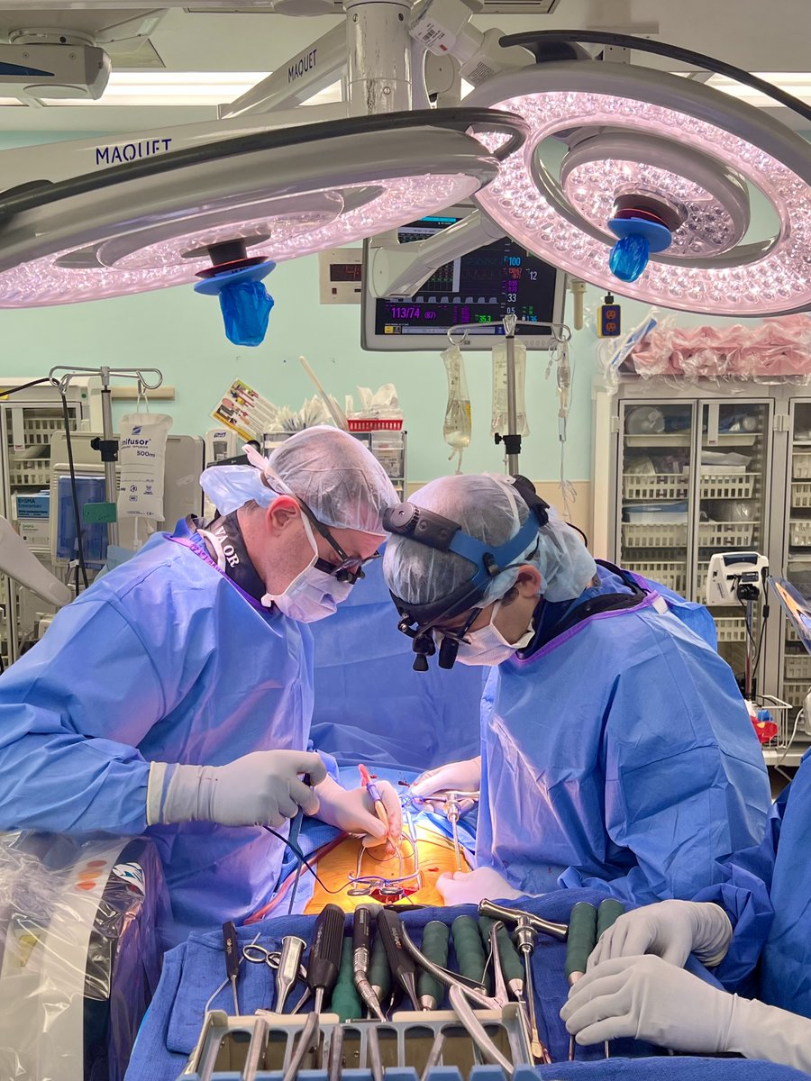 Dr. Chryssikos and PGY4 Riccardo Serra performing an open TLIF at the Baltimore VA Medical Center.