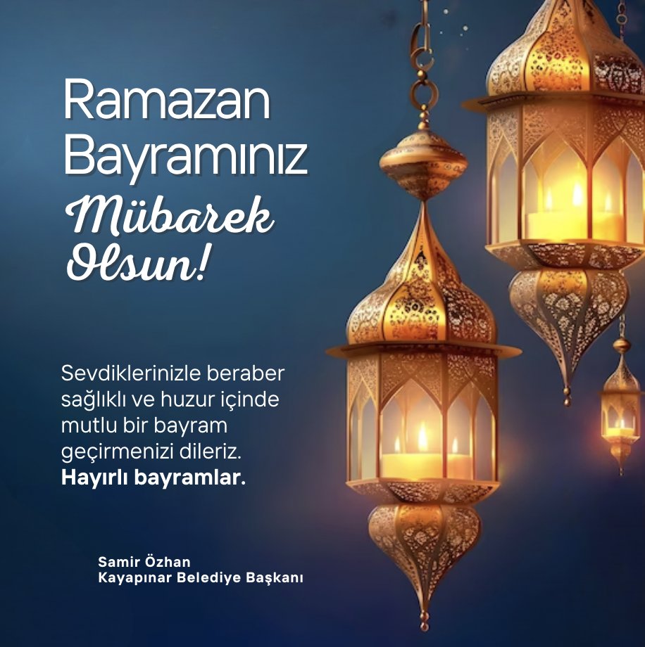 Gazze'de yaşanan büyük zulüm dolayısıyla buruk bir bayram geçireceğiz. Mübarek Ramazan'ın ve bayramın hürmetine yüce Allah'tan Gazze'nin ve Mescid-i Aksa'nın özgürleşmesini diliyorum. Özgür Filistinli günlerde bayram yapmak dileğiyle.