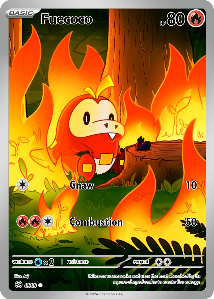 PetitJaj's tweet photo. N°909 - Fuecoco

#pokemon #pokemonart #PokemonTCG https://t.co/MLyCvM3Y8k