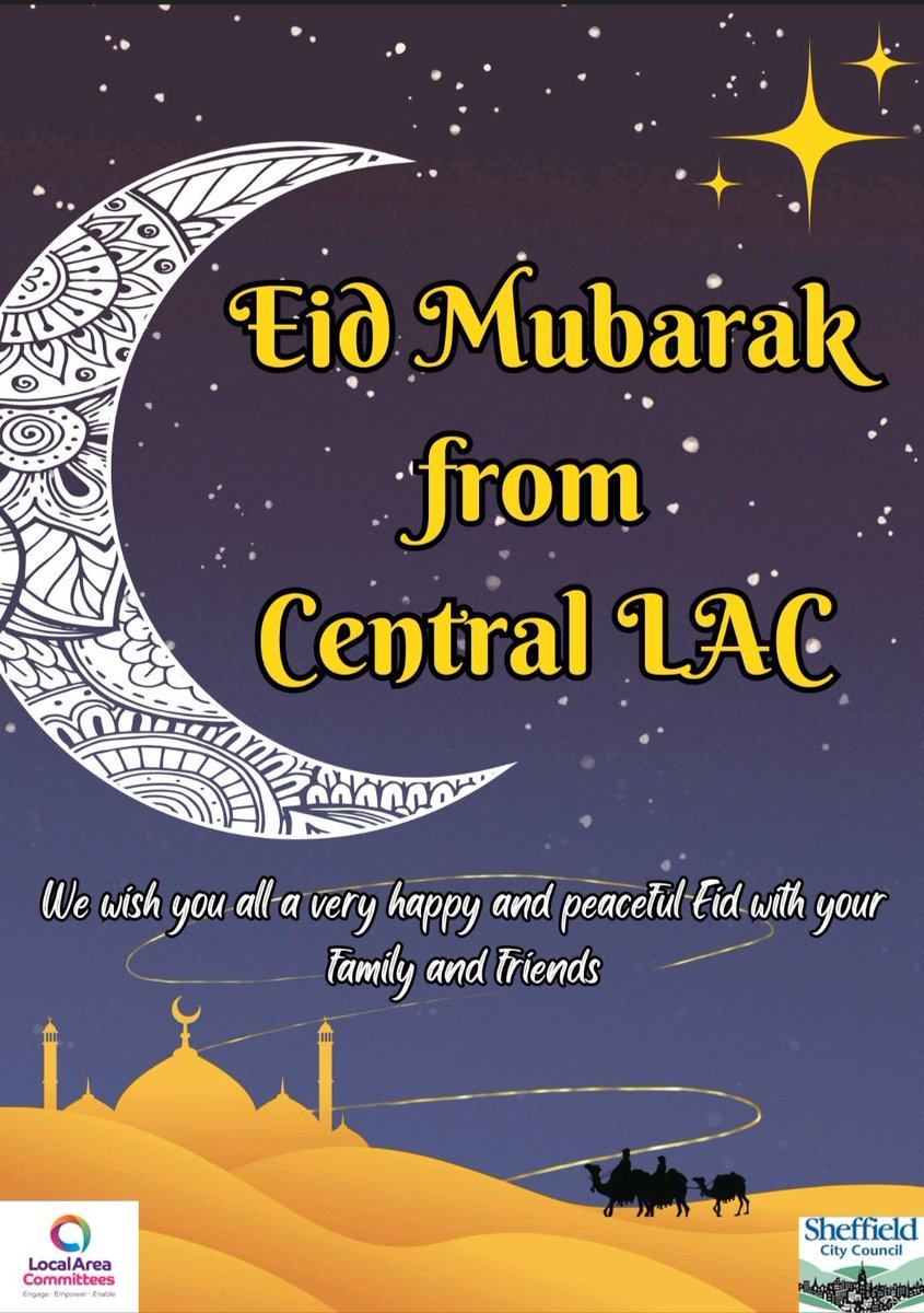 Wishing everyone celebrating Eid Ul Fitr tomorrow a joyful and peaceful day filled with celebration and happiness! ❤️ #EidMubarak from all of us at @centralsheff 🎉✨ #EidMubarak #Eid2024