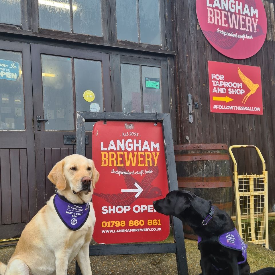 Could this be the best canine related raffle of all time?! Our Fun Dog Day raffle tickets are now on sale at £1 per ticket. Prizes include hampers, a digital radio & vouchers for local hostelries. Purchase them in our Taproom and via The Lurgashall Village Shop. @canine_partners