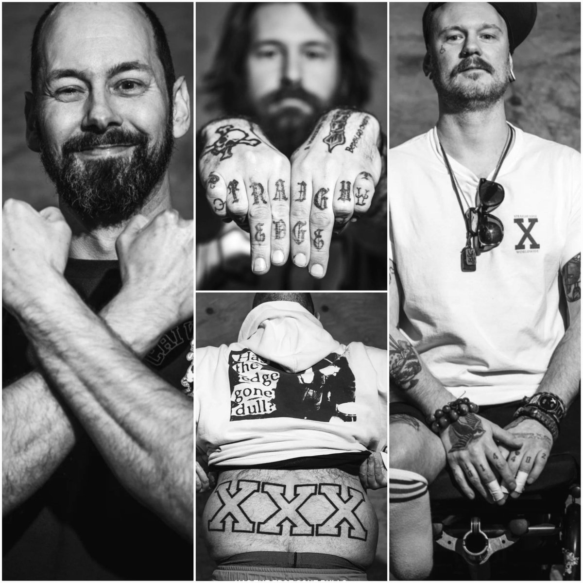 X 
Straight Edge. #xformerlyknownastwitter