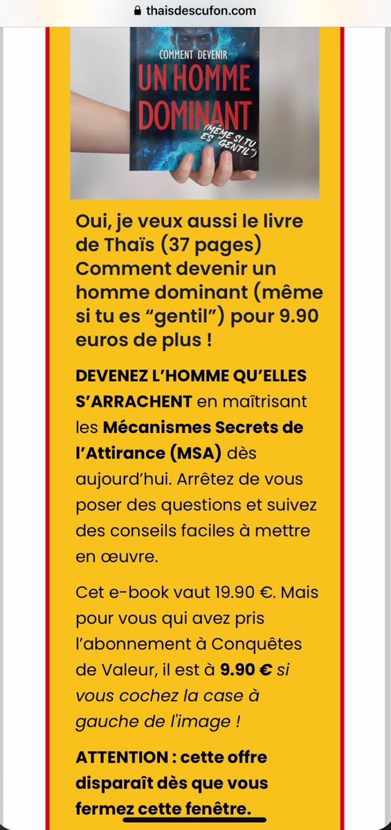 infamelecrack's tweet photo. DEVENEZ L’HOMME QU’ELLES S’ARRACHENT https://t.co/bPM9pz7F4d