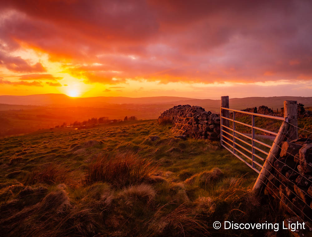 Evening all how are you? Sorry I've been quiet over the last week, just needed a little breathing space to figure a few things out. I did go out this evening and there was a bit of a sunset, finally! I shot this with the sun setting over Pendle Hill. hope you like :) #lancashire
