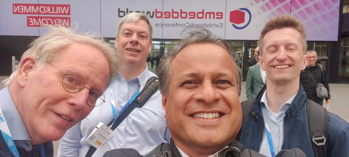 Day one in the books at @embedded_world! Stop by our booth at the @TinymlF Pavilion (Hall 2 - Booth 2-238) for a demo of our new #NDP250 chip and other #CV models in action. (that's a wink by the way 😉) #edgeAI #ew24 #EmbeddedWorld2024