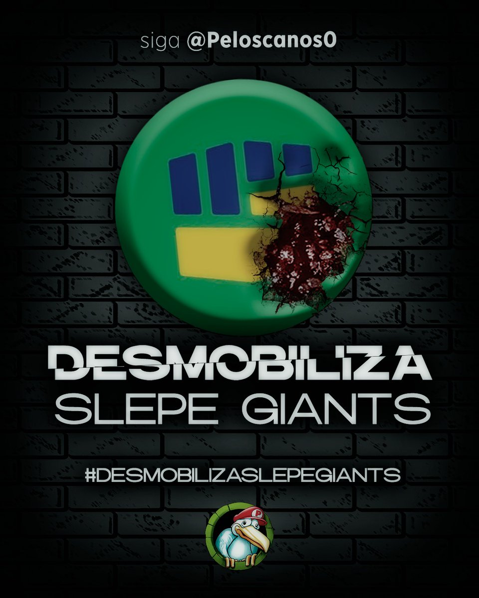 📣Campanha!

#desmobilizaSlepeGiants

O @slpng_giants_pt deveria tomar vergonha na fuça de pedir desmonetização de uma plataforma que ele próprio paga verificado! VSF @slpng_giants_pt, vão pagar suas dívidas antes de encher o saco alheio!