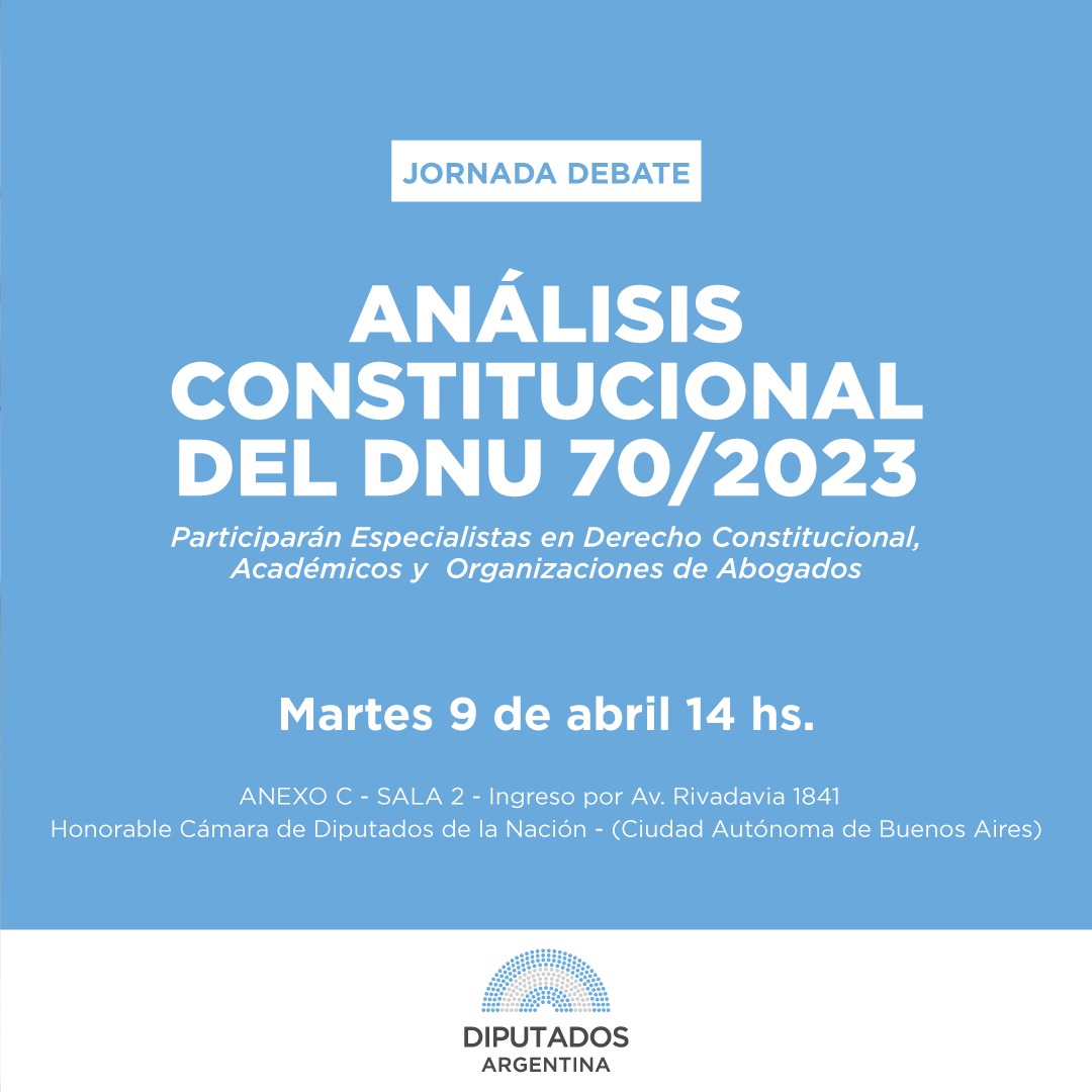 💬 'Este DNU pone en crisis el sistema constitucional, pero el propio sistema tiene la posibilidad de dar respuesta. 

El sistema constitucional, a través de sus poderes, tiene la oportunidad de honrar la función de control que le otorga la CN de 1994' Gonzalo Salerno #NoAlDNU