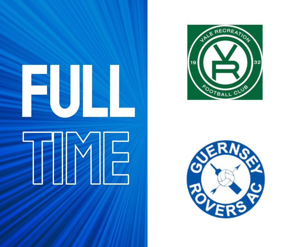 🚨FULL TIME UPDATE 🚨

Vale Rec 0 - 0 Rovers 

It ends goalless after a frantic second half. We were the better team over the 90 mins but needed the win to keep up the pressure.

We go again 💪

#uptherovers 🔵⚪️